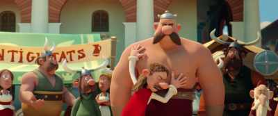 Poor little... Drink, little,
you, this is very gratifying. - Asterix: The Secret of the Magic Potion