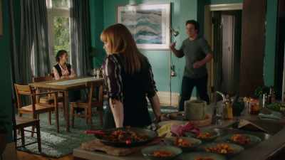 Poor little Mia's
feeling a bit crook, - Five Bedrooms