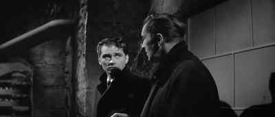 Poor old fellow.
It disturbs him when anyone comes here. - Return of the Fly