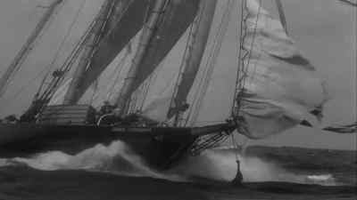 Poor old Walt broke his jib,
and he's checking his topsails. - Captains Courageous