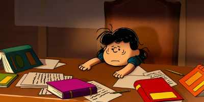 Poor planning
and miscalculations
soon revealed to them - Snoopy Presents: Lucy's School