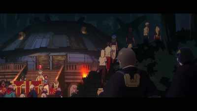 -Poor Saku.
-I know. Poor Haru. - Star Wars: Visions