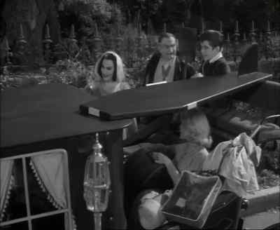 Pop, are you really going to go
swimming when we get to Paradise Cove? - The Munsters