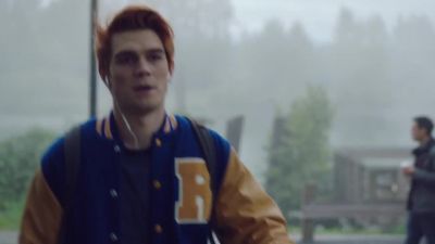 [pop music playing on headphones] - Riverdale
