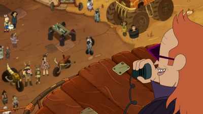 Popcorn was a bomb warlord, - Adventure Time: Fionna & Cake