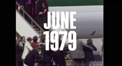 Pope John Paul II became
the first Pope to venture - Murder of God's Banker