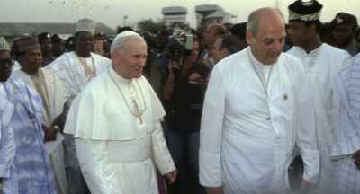 Pope John Paul II
loyalty to them - Murder of God's Banker