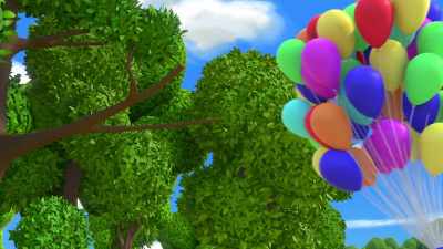 (popping, balloon deflating) - Ricky Zoom