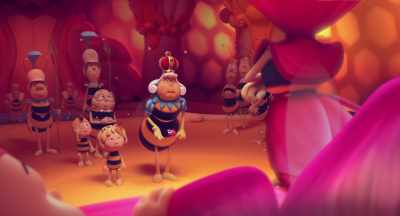Poppy Meadow doesn't even
have a team! We're not prepared. - Maya the Bee: The Honey Games