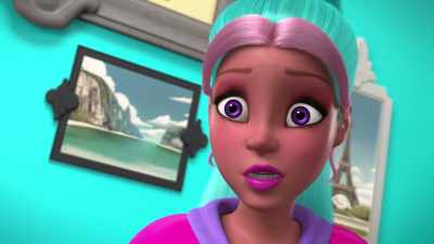 [Poppy] Quiet please!
I need to find my best angle. - Barbie: A Touch of Magic