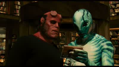 Popular Love SongsOh AbeYou fell for the PrincessShe's She's like meA creature from another worldYou need to get out more - Hellboy II: The Golden Army