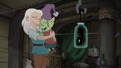 Porky and Big Jo
have a really toxic relationship. - Disenchantment