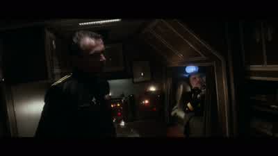 Post guards in the engineering spaces. - The Hunt for Red October
