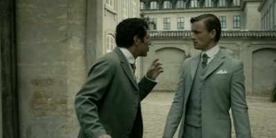 "Posture, young man!
Straighten your back!" I know the tune. - A Fortunate Man