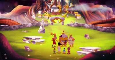 Potatoes are a tuber, - Legend of the Three Caballeros