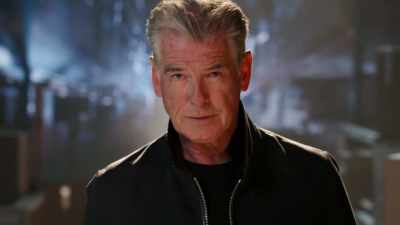 Potentially outnumbered now,
the crew needs to reassert - History's Greatest Heists with Pierce Brosnan