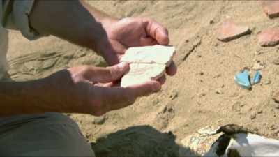 Pottery fragments found nearby proved it had been built - Ancient Engineering