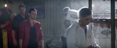 (pounding music in background) - The Informer