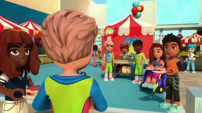 Pour info,
je t'ai pris dans l'équipe - Lego Friends: The Next Chapter: New Beginnings