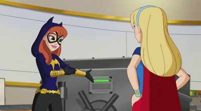 Pow. Hi-tech
super powered vault on. - DC Super Hero Girls: Legends of Atlantis