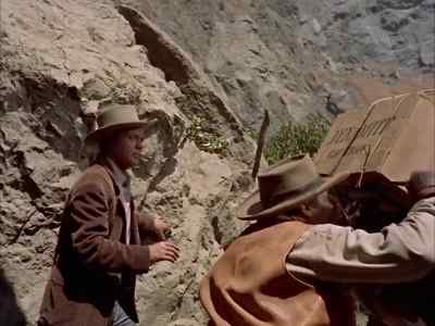 Powder, through the tunnel,
get up there behind him. - The Lone Ranger