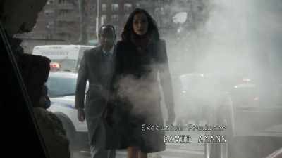 [power tool whirring]
[chattering] - The Blacklist: Redemption