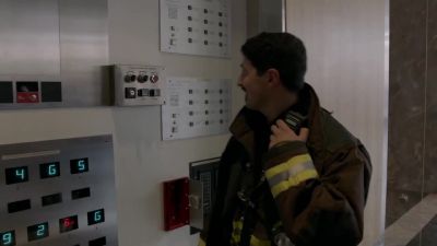 - Power's cut
on the freight elevator. - Chicago Fire
