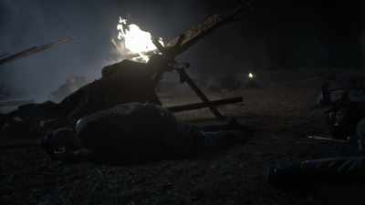Pratt knows their only hope
is to silence the deadly guns. - Blood and Fury: America's Civil War