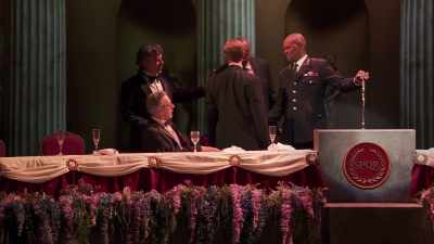 Pray you sit down.
- I'd rather have one - Coriolanus