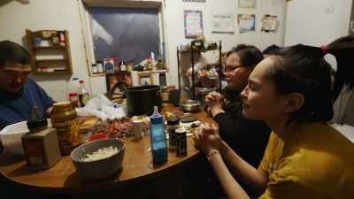 (praying in native language). - Life Below Zero: First Alaskans