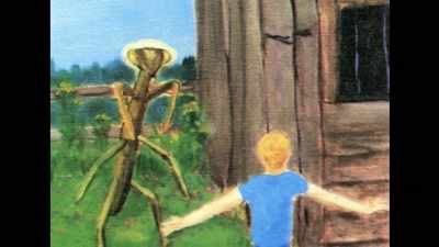 Praying mantis encountered in
full daylight consciousness - Truth Hunter