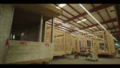 Prefab house for example, creates 80% less waste - The History of Home Narrated by Nick Offerman