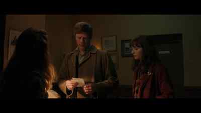 "Pregnancy test positive. Patrick." - Joy