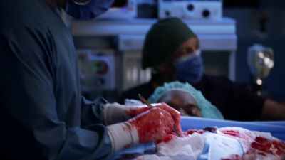 Preliminary visual inspection
shows no pericardial effusion. - Chicago Med