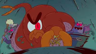 Prepare to be crushed
for insubordination! - ThunderCats Roar
