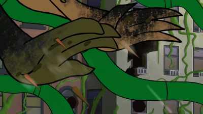 Prepare for death.
Jumping is useless. - Aqua Teen Forever: Plantasm