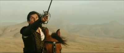 Prepare to meet your doom!
Ahhh! - The Man Who Killed Don Quixote