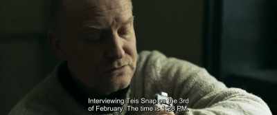 Present are Sergeant H. Assad
and Detective Carl Mørck. - The Marco Effect