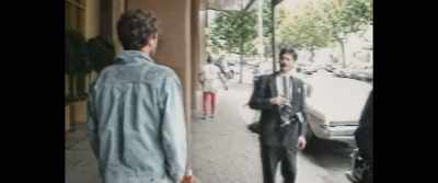 PRESENTER:
McEnroe spat at a photographer, - McEnroe