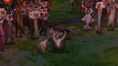 Presenting your royal highness our illustrious King Julien Xlll - Madagascar
