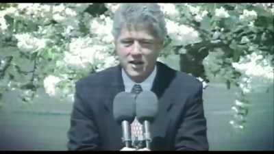 President Clinton says
he gives his full support - Police State