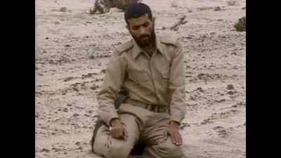 [President George Bush]
Kuwait is liberated. - Never Look Away