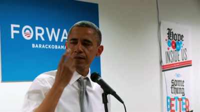 President Obama very quickly
developed this moniker, - Obama: In Pursuit of a More Perfect Union