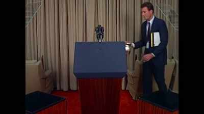 President Reagan
 is stopping in Texas - Divide and Conquer: The Story of Roger Ailes