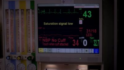 Pressure wave's coming back. - Grey's Anatomy
