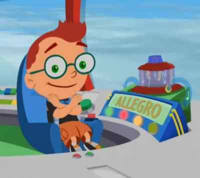     Presto! Now reach
    your arms to the sky - Little Einsteins
