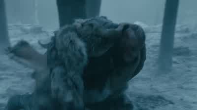 Pretending to be dead. - Vikings