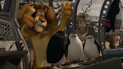 Pretty boy Why don't you and your friends dig a latrineHold on Who made you king of the plane wreck - Madagascar: Escape 2 Africa