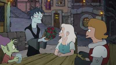 Pretty rose for the pretty... [screams] - Disenchantment