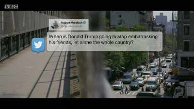 Pretty soon after Trump
started running, - The Rise of the Murdoch Dynasty